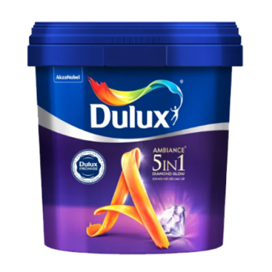 Sơn nội thất Dulux 5in1 Pearl Glow Bóng mờ 66A 5L