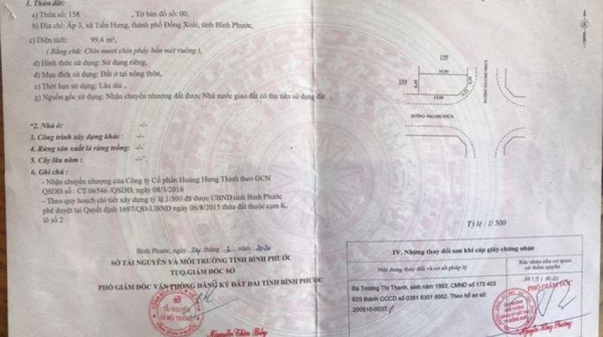 Bán đất  góc TT Thanh Pho Đồng Xoài dự án KDC Nam Long tp Đồng Xoài 