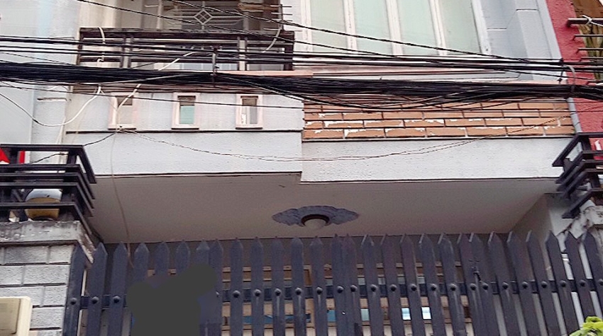 Nán nhà 2 lau P14 Gò vấp  4x17