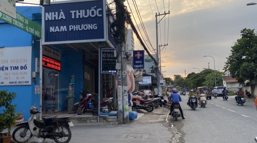 Bán nhà mặt tiền đường Linh Trung,p Linh Trung q.Thủ Đức.