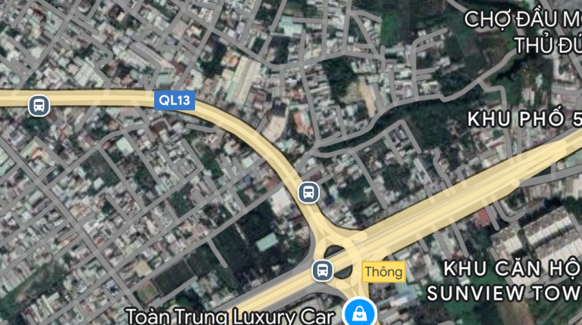 Cho thuê 6600m đất đường số 10 QL 13 Hiệp Bình Phước Tp. Thủ Dức