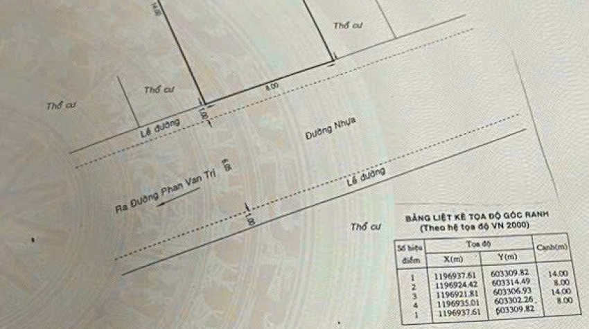 Bán nhà  8x14 Phạm văn Đồng, phường 11, bình thạnh giá rẻ