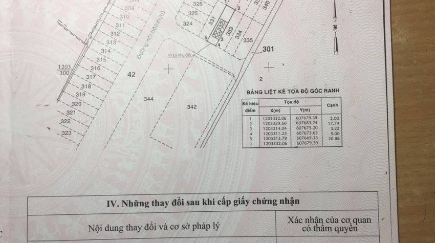 BÁN LÔ ĐẤT 105M2 CHÍNH CHỦ KDC DỰ ÁN NHÀ BÌNH CHIỂU, P BÌNH CHIỂU TP THỦ ĐỨC