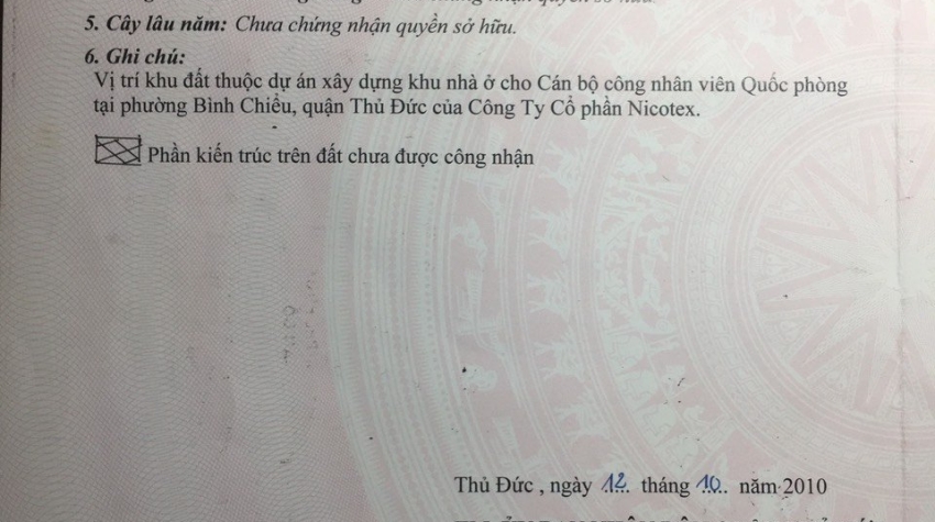 BÁN LÔ ĐẤT 105M2 CHÍNH CHỦ KDC DỰ ÁN NHÀ BÌNH CHIỂU, P BÌNH CHIỂU TP THỦ ĐỨC