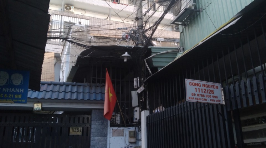 bán căn nhà DV có dòng thu nhập ổ định 55tr/th  Tp Thủ Đức