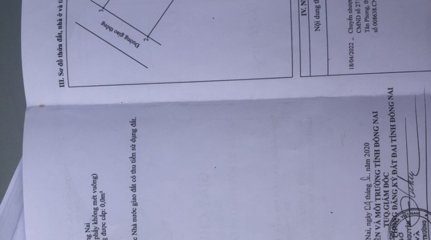 Bán Đất lo góc 2MT 11x17 giá 2,8ty Long Thành Đồng Nai
