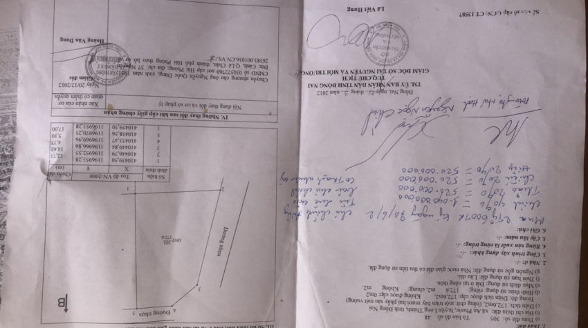 Bán Đất lo góc 2MT 11x17 giá 2,8ty Long Thành Đồng Nai
